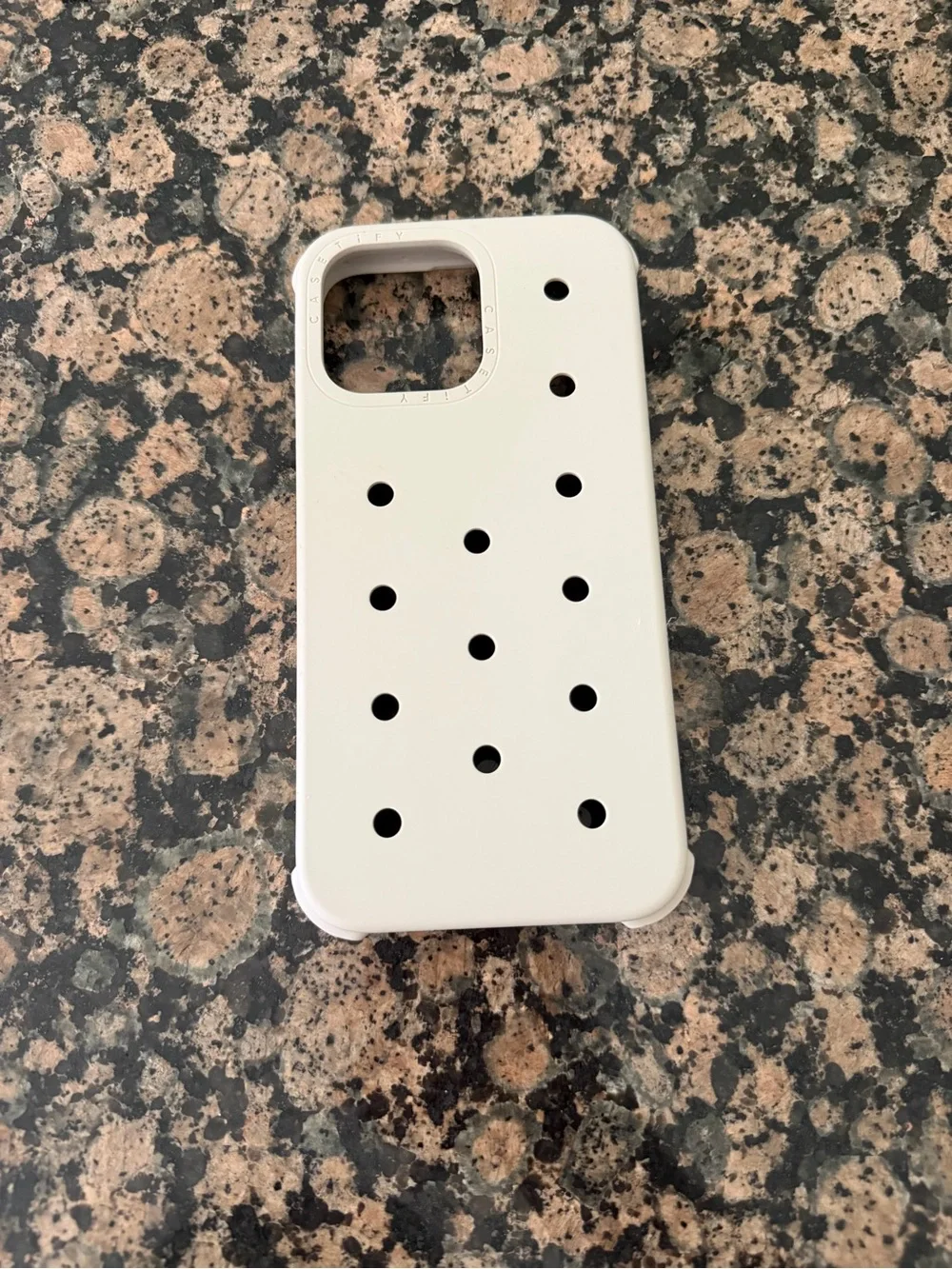 Casetify Cream Dot Case iPhone 15 Pro Max